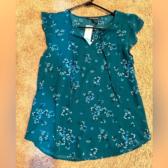 41 Hawthorn Jules Flutter Tie Front S - Picture 1 of 1